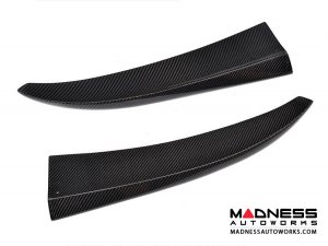 Mercedes-Benz W205 Rear Bumper Splitter - Carbon Fiber